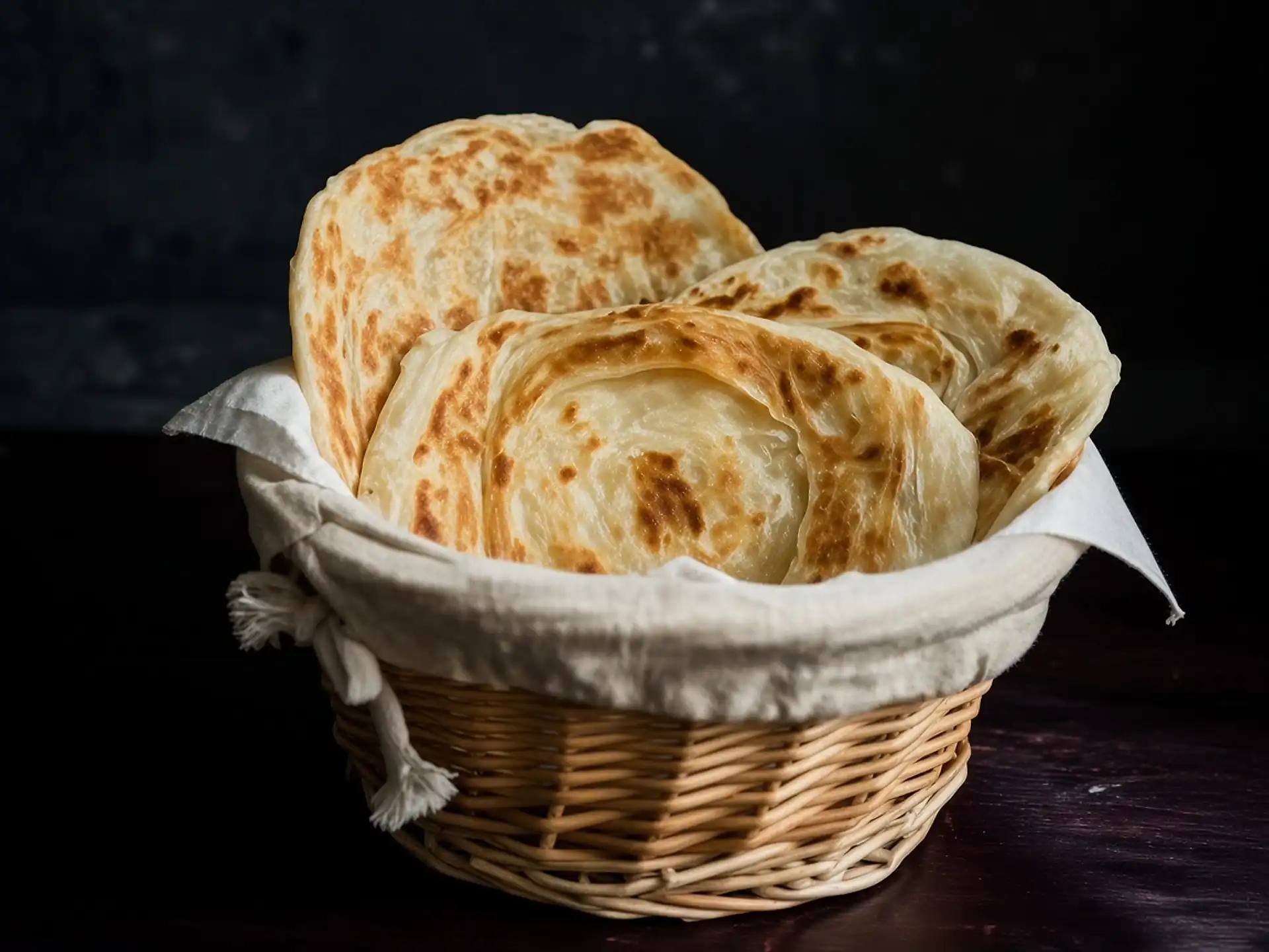 Kerala paratha